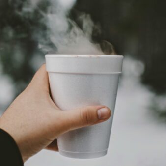 Coffee-cup-made-from-expanded-polysterene